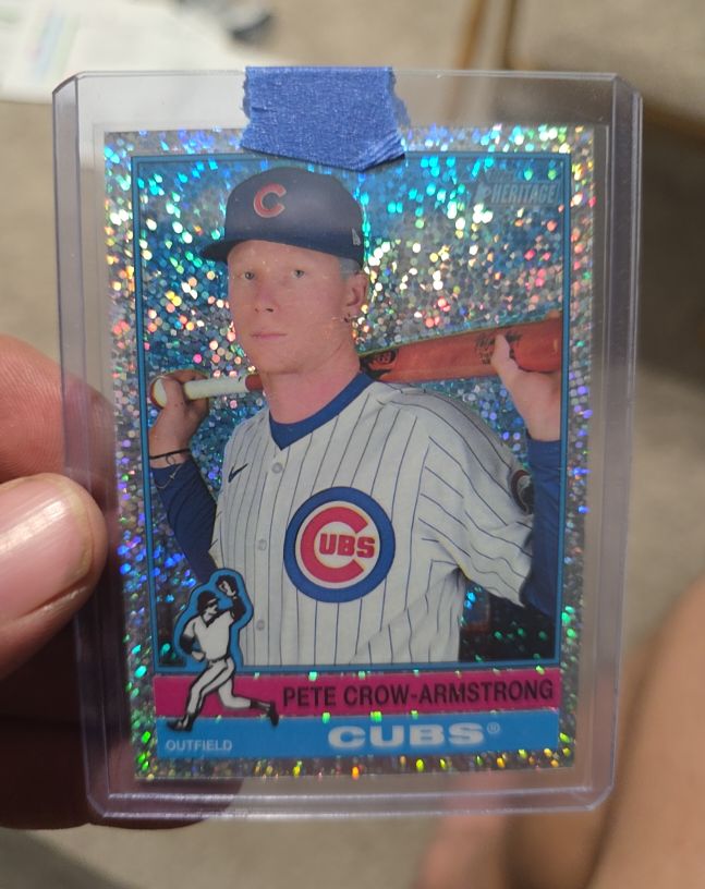 2025 Topps Heritage #430 Pete Crow-Armstrong — front