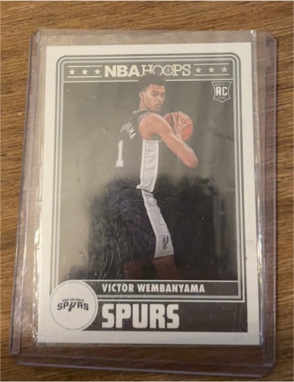 2023-24 Panini NBA Hoops #298 Victor Wembanyama — front