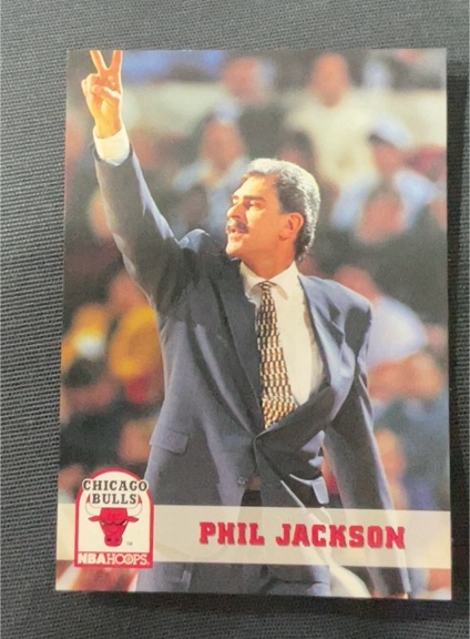 1993-94 NBA Hoops #233 Phil Jackson — front