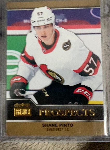 2021-22 SkyBox Metal Universe #PP-28 Shane Pinto — front