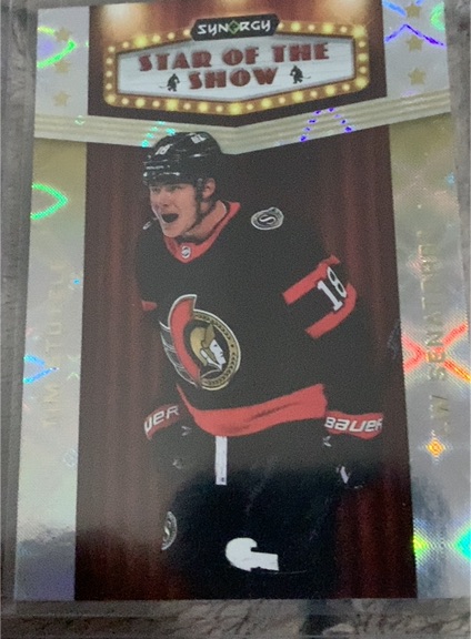 2023-24 Upper Deck Synergy Star of the Show #SOS-13 Tim Stutzle — front