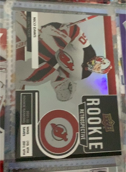 2022-23 Upper Deck Rookie Retrospective #RR-8 Nico Daws — front