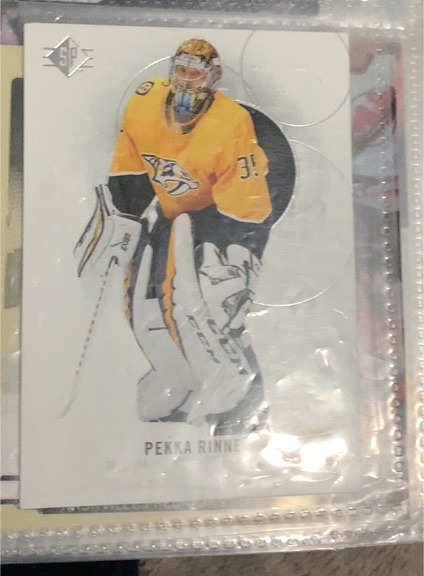 2020-21 Upper Deck SP Authentic #21 Pekka Rinne — front