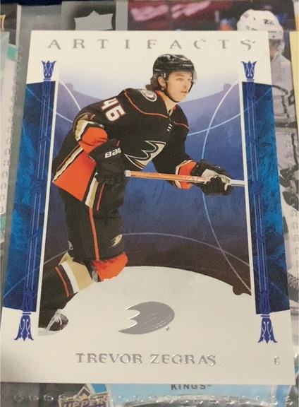 2022-23 Upper Deck Artifacts #59 Trevor Zegras — front