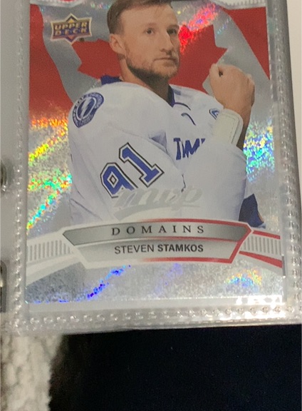 2022-23 Upper Deck MVP Domains #NA-25 Steven Stamkos — front