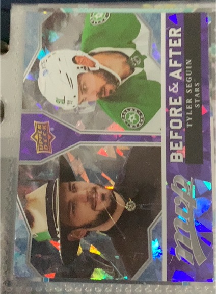 2021-22 Upper Deck MVP Before and After #BA3 Tyler Seguin — front