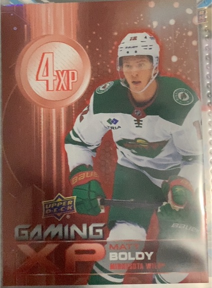 2024-25 Upper Deck Gaming XP #GXP-13 Matt Boldy — front