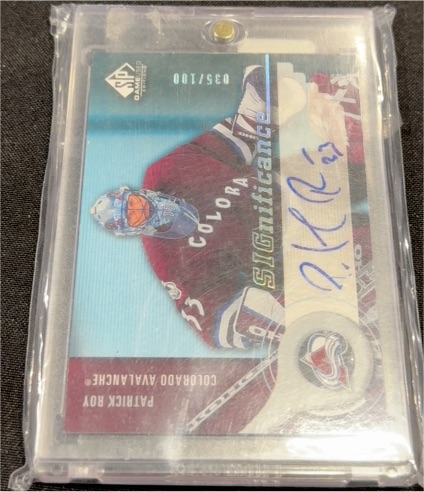 2005-06 SP Game Used Significance #S-PR Patrick Roy — front