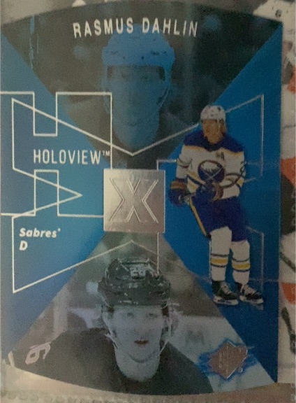 2023-24 Upper Deck 1997-98 SPx Holoview Retros #SPX-20 Rasmus Dahlin — front