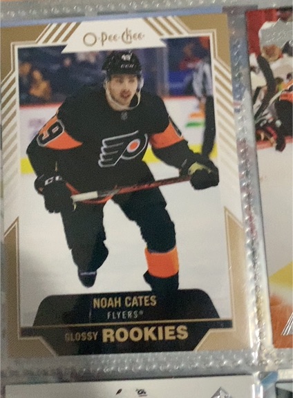 2022-23 Upper Deck O-Pee-Chee Glossy Rookies #R-2 Noah Cates — front