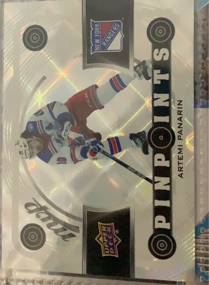 2022-23 Upper Deck MVP Pinpoints #PP20 Artemi Panarin — front