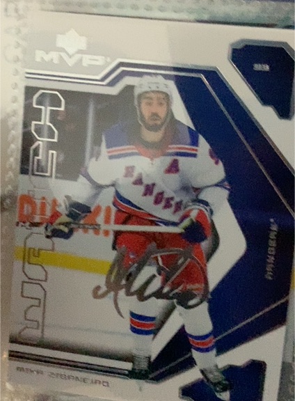 2021-22 Upper Deck MVP 20th Anniversary #45 Mika Zibanejad — front