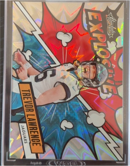 2024 Panini Absolute - Explosive Trevor Lawrence #EX-TLE — front