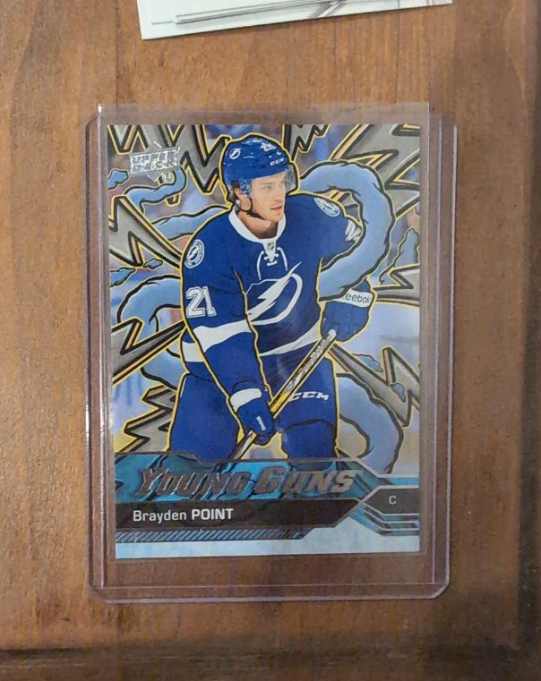 2024-25 Upper Deck Series 2 Young Guns Renewed #205 Brayden Point — front
