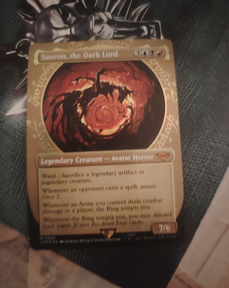 2023 MTG Sauron, the Dark Lord #329 — front
