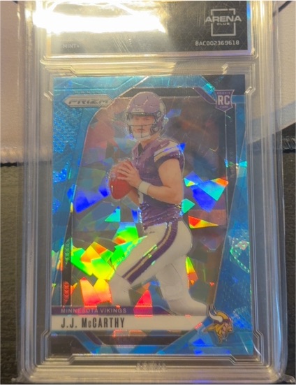 2024 Panini Prizm #400 J.J. McCarthy — front