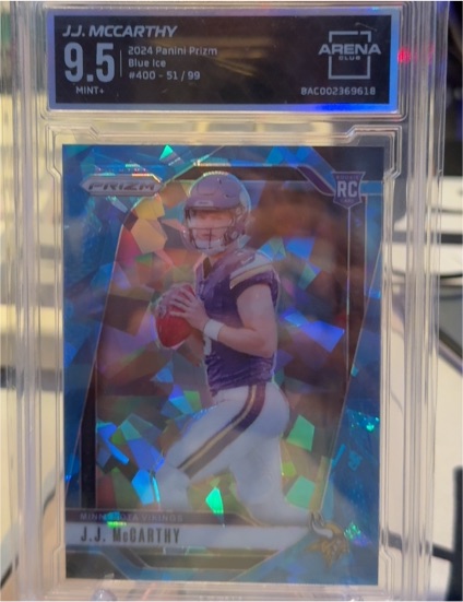 2024 Panini Prizm #400 J.J. McCarthy — front