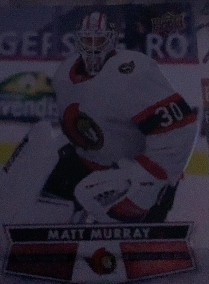 2021-22 Upper Deck Tim Hortons #39 Matt Murray — front
