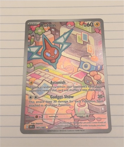 2023 Pokémon Scarlet & Violet Destined Rivals #197 Rotom — front