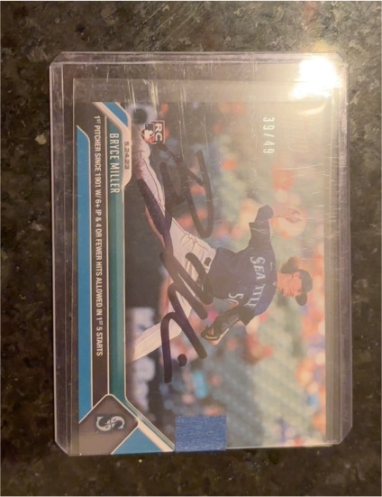 2023 Topps Now #39/49 Bryce Miller — front