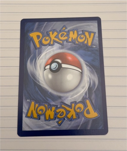 Unknown Pokémon Card — front