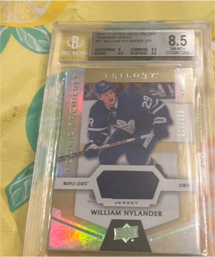 2016-17 Upper Deck Trilogy #261 William Nylander — front