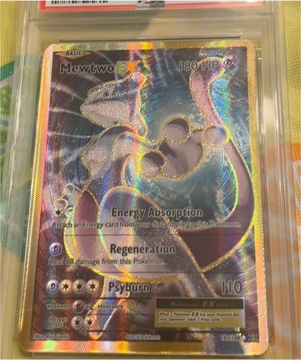 2016 Pokémon XY Evolutions #103 Mewtwo EX — front