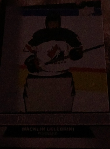 2023 Upper Deck Pride Program #Macklin Celebrini — front