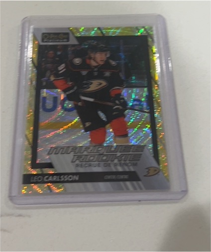 2023-24 O-Pee-Chee Platinum Marquee Rookies #293 Leo Carlsson — front