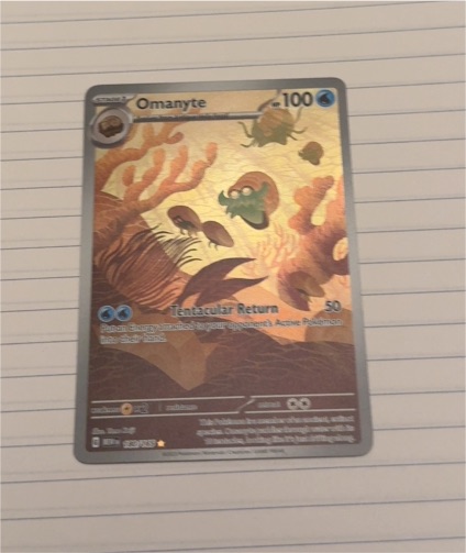 2023 Pokémon Scarlet & Violet 151 #180 Omanyte — front