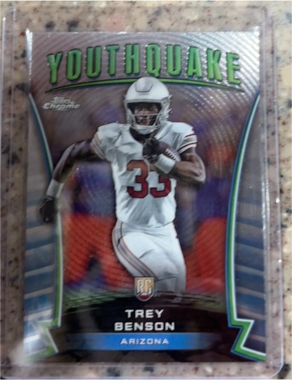 2024 Topps Chrome #Y-23 Trey Benson Youthquake — front