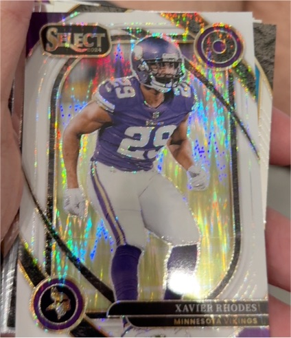 2024 Panini Select #? Xavier Rhodes — front