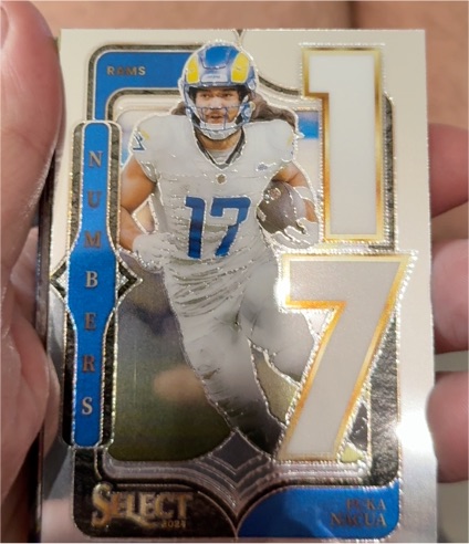 2024 Panini Select - Select Numbers Puka Nacua #2 — front