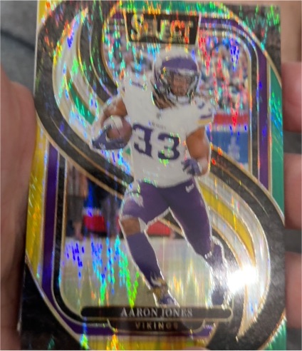 2024 Panini Select #136 Aaron Jones — front
