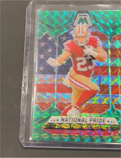 2024 Panini Mosaic National Pride #256 Christian McCaffrey — front