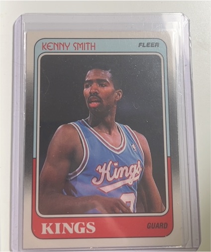 1988 Fleer Basketball #100 Kenny Smith — front