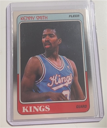 1988 Fleer #100 Kenny Smith — front
