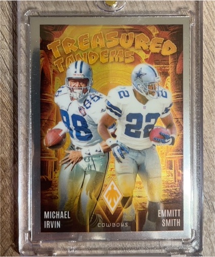 2024 Panini Phoenix #TT-DAL Michael Irvin / Emmitt Smith Treasured Tandems — front