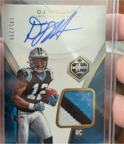 2018 Panini Limited #111 DJ Moore — front