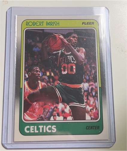 1988-89 Fleer #12 Robert Parish — front