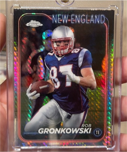 2024 Topps Chrome #121 Rob Gronkowski — front