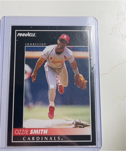 1992 Pinnacle #6 Ozzie Smith — front