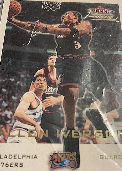 1999-00 Fleer Force #123 Allen Iverson — front