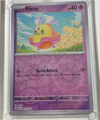 2023 Pokémon Paradox Rift #079 Flittle — front