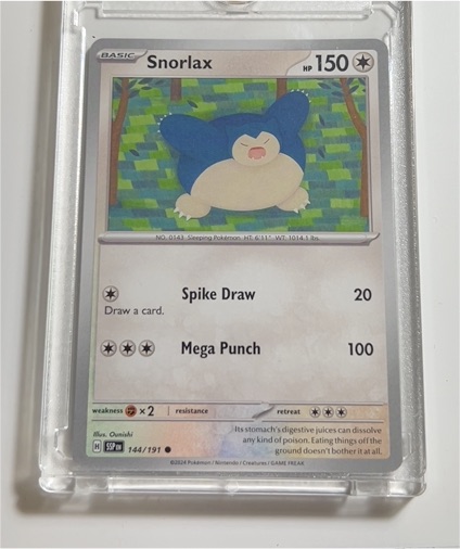 2024 Pokémon Surging Sparks #144 Snorlax — front