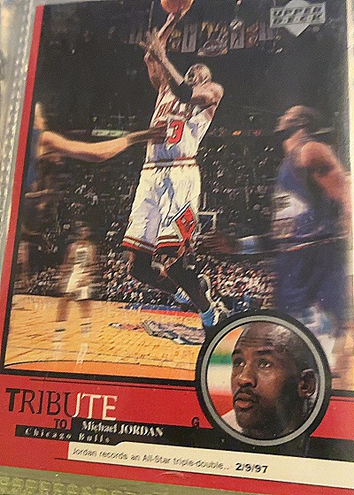 1999 Upper Deck Tribute #25 Michael Jordan — front