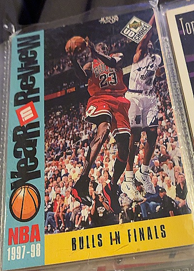 1997-98 Upper Deck Choice #198 Bulls In Finals Michael Jordan — front