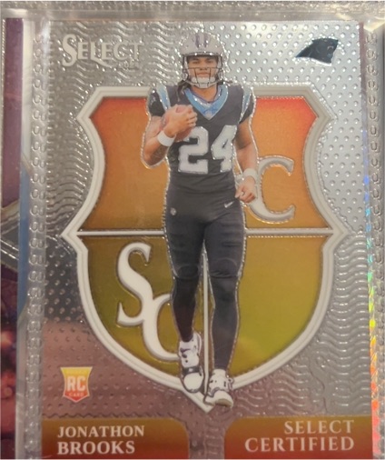 2024 Panini Select Certified #17 Jonathon Brooks — front
