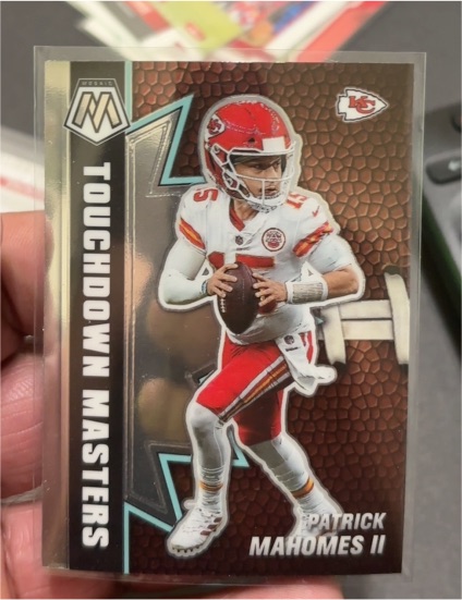 2021 Panini Mosaic #TM-14 Patrick Mahomes II Touchdown Masters — front