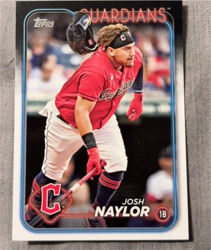 2024 Topps Series 1 #10 Josh Naylor — front